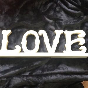 Love wedding or house doctor sign